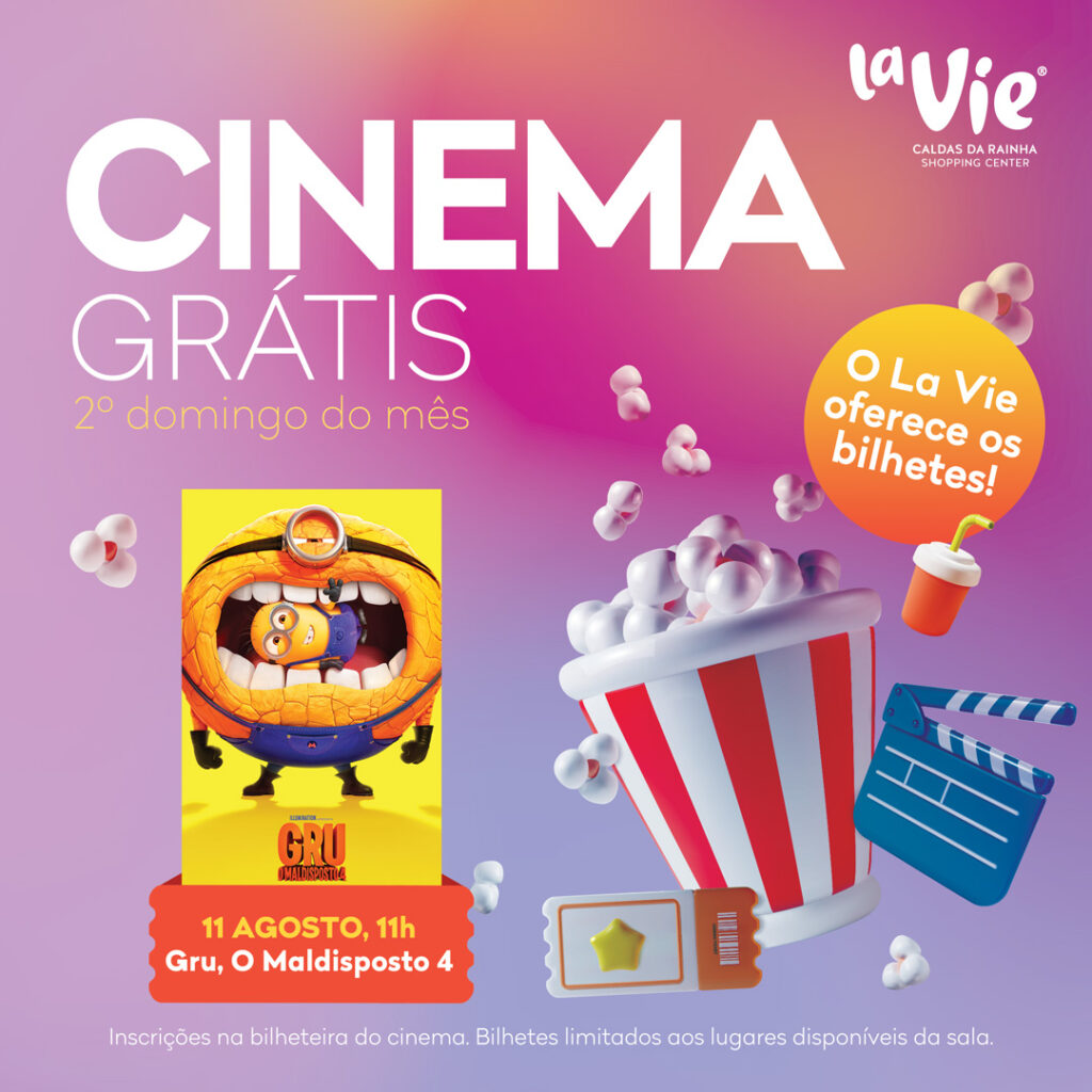 Cinema Grátis 11 Agosto