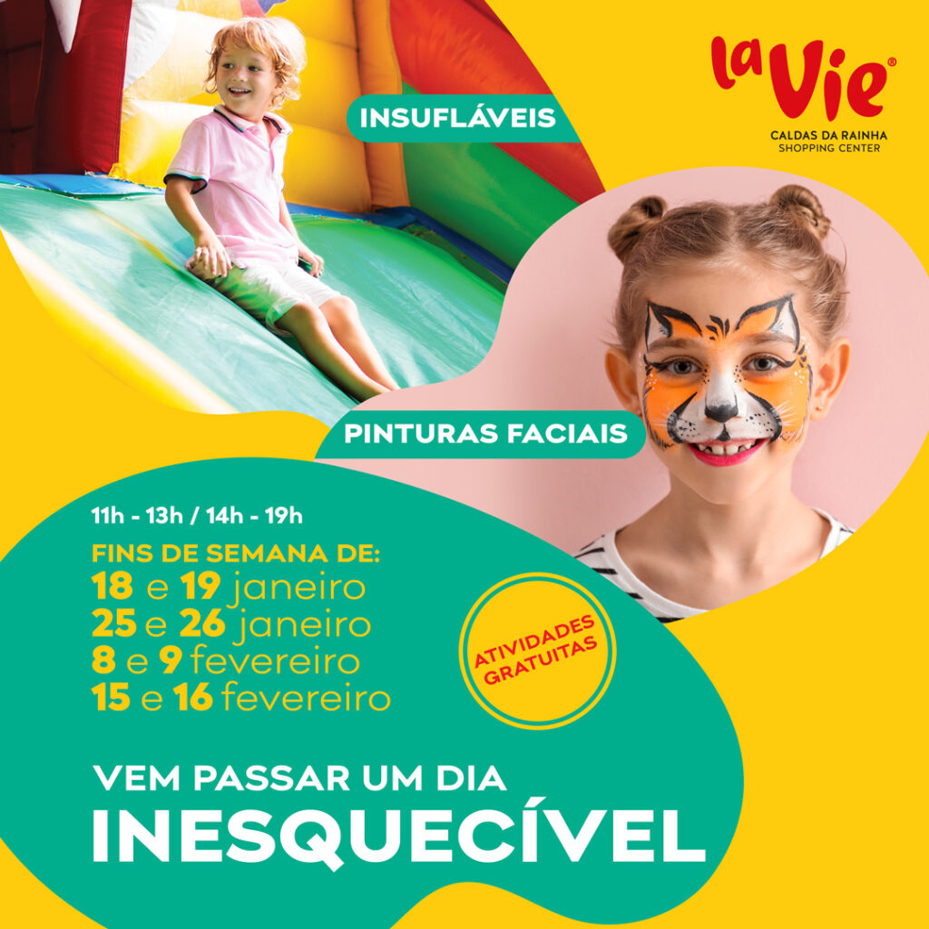 Evento Pinturas Faciais e Insufláveis
